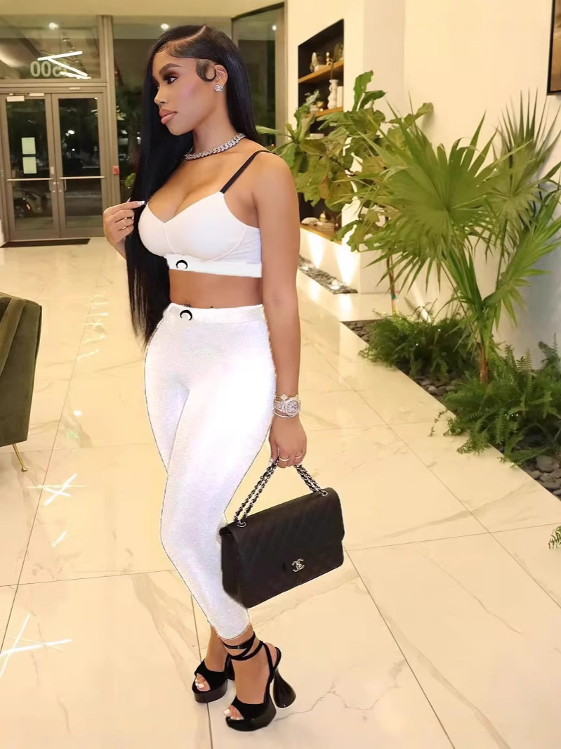 Sexy Moon Vest Pants Set