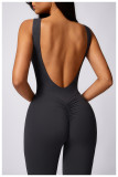 Women Sports Yoga Sleeveless Jumpsuits