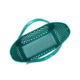 PVC Bag Shopping Basket Bag Bathing Washing Large Capacity Hollow Handheld Beach Bag