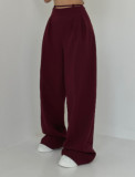 Women Casual Pleated Pants