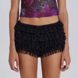 Sexy Solid Color Lolita Low-waist Beach Shorts
