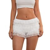 Sexy Solid Color Lolita Low-waist Beach Shorts