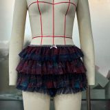 Sexy Solid Color Lolita Low-waist Beach Shorts