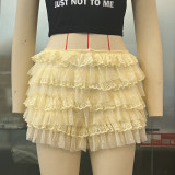 Sexy Solid Color Lolita Low-waist Beach Shorts