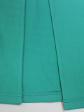Women's Fashion Elegance Slash Shoulder Slit Solid Color Belt Long Dress
