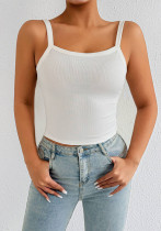 Women Summer Strapless Casual Solid Top