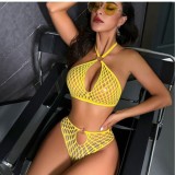 Women Halter Neck Bra Sexy Lingerie Two Piece