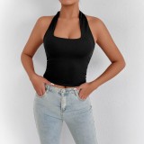 Women summer Halter Neck Top