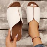 Women Spring Summer Thick Bottom Simple Casual Outdoor Wear Slippers