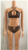 Women Halter Neck Bra Sexy Lingerie Two Piece