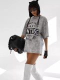 Women American cotton T-shirt