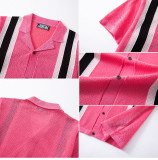 Men's Short Sleeve Knitting Polo Top
