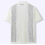 Men's Short Sleeve Knitting Polo Top