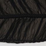 Women Sexy Pleated Mesh Dress