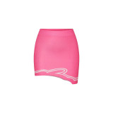 Women Summer Irregular Sexy Mini Skirt