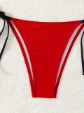Color-Matching Two-Piece Bikini Swimsuit for Women