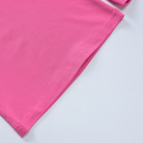 Women Spring Sexy Strapless Halter Neck Solid Jumpsuit