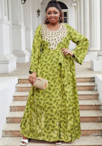 Plus Size Women's Chic Loose Embroidery Casual Beach Long Dress Plus Size Women's Chic Loose Embroidery Casual Beach Long Dress