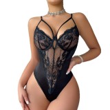 Sexy pajamas women lace temptation Low Back bodysuit