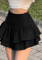 Women Elegant Ruffle Skirt