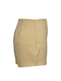 Women Elegant Zipper Shorts