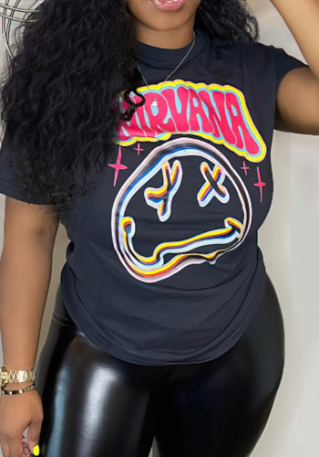 Women's Short-Sleeved Printed T-Shirt