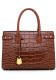 Fashionable Women's Shoulder Bag Trendy Embossed Handbag