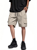 Men's Summer Pocket Knee-Length Shorts
