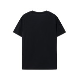 Women Spring Summer Casual Letter Print Round Neck Short Sleeve T-Shirt
