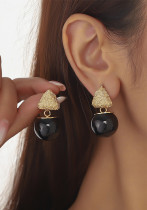 Luxury Round Pearl Earrings