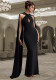 Casual Elegant Ribbon Solid Color Long Dress for Women