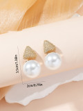 Luxury Round Pearl Earrings