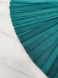 Women's Solid Color Casual Short Sleeve Pleated Dress