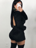 Women Winter Sexy See-Through Jumpsuit