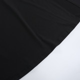 Women's Summer Sexy Straps V-Neck Slit Dress