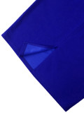 Plus-Size Turndown Collar Short Sleeve Chic Elegant Formal Party Dress