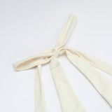 Women's Sexy High Waist Mesh Patchwork Long Skirt Halter Neck Hollow Vest Holidays Two Piece Set