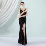 Sequin Plus Size Beauty Formal Party Evening Dress