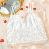 Plus Size Women Sexy Suspender Tank Top