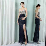 Sequin Plus Size Beauty Formal Party Evening Dress