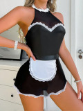 Erotic lingerie Sexy Cosplay Maid Night Dress