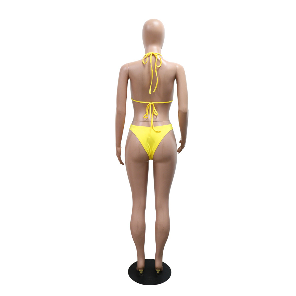 Three-Piece Bikini & Skirt Swimsuit Set for Beach Holidays