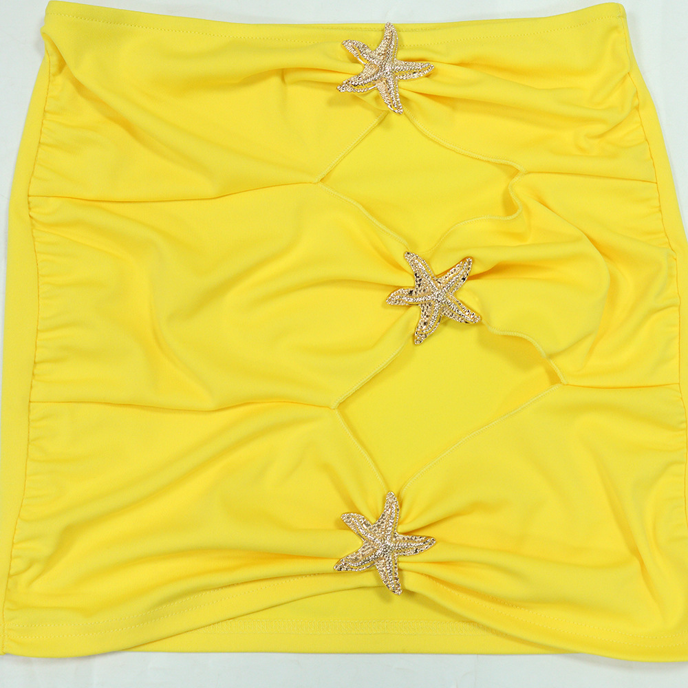Three-Piece Bikini & Skirt Swimsuit Set for Beach Holidays