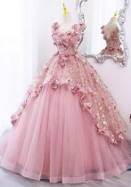 Women elegant Lace evening dress（Processing time need 3-6 days）