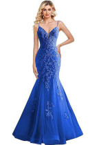 Women suspender V Neck fishtail sexy dress(Processing time need 3-6 days) Women suspender V Neck fishtail sexy dress(Processing time need 3-6 days)