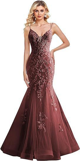 Women suspender V Neck fishtail sexy dress(Processing time need 3-6 days)