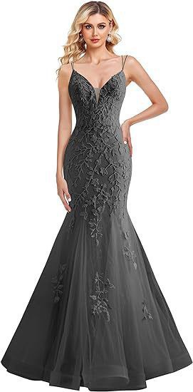 Women suspender V Neck fishtail sexy dress(Processing time need 3-6 days)