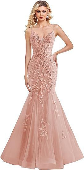 Women suspender V Neck fishtail sexy dress(Processing time need 3-6 days)