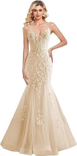 Women suspender V Neck fishtail sexy dress(Processing time need 3-6 days)