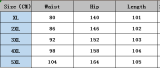 Women's Fashionable Elastic Slim Waist Wide Leg Contrast Color Pants